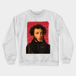 Russian Poet Alexander Pushkin Crewneck Sweatshirt